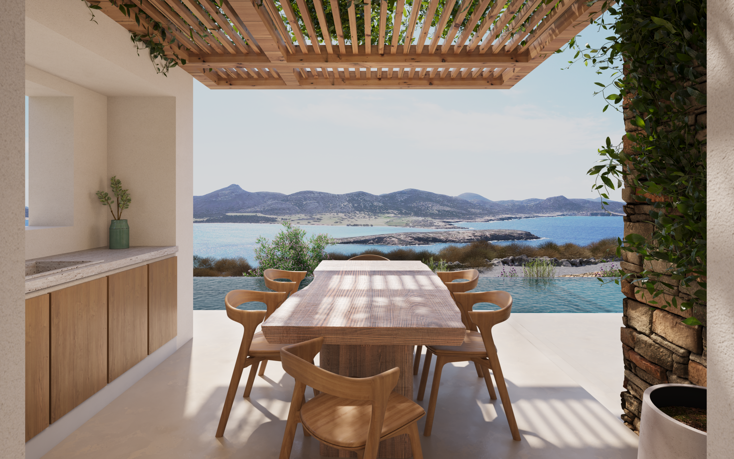 Cycladic Barefoot Sophistication - image