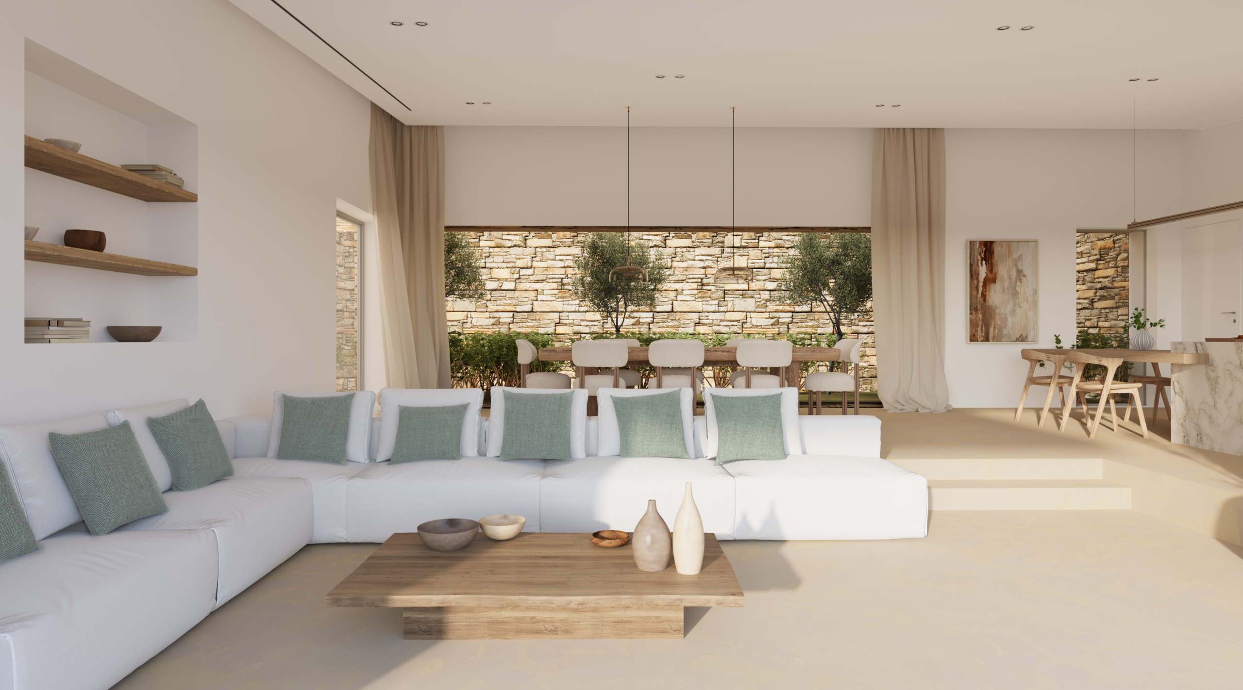 Cycladic Barefoot Sophistication - image